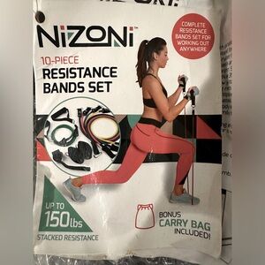 Resistance Bands Set - Multi-Color